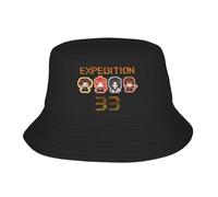 EWASDACCS Sombreros de Cubo al Aire Libre Clair Obscur Expedición 33 Bob Hat Bonas Unisex de Pescador de algodón Nuevo Invierno