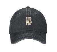 EWASDACCS You Don't Know Me Son Baseball Cap Tea Hat Luxury Brand Christmas Hat Dad Hat Men's Caps Women's