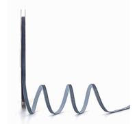 Ewaymado Cinta de terciopelo azul polvoriento oscuro de 1/4 pulgadas x 20 yardas, ideal para envolver regalos, lazos para el pelo, Navidad, decoración de fiesta de boda (1/4 pulgadas azul oscuro