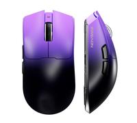 EWEADN S9 Pro - Ratón inalámbrico para juegos, mouse ergonómico de 59 g, 2.4 GHz/Bluetooth/USB-C, tasa de sondeo de 8K, 26000 DPI, sensor óptico PAW3395, batería de 250 horas, programable para PC/Win