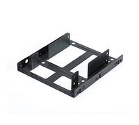 Soporte de montaje Ewent EW7006 para 2 HDD/SSD 2.5″ en Bahía 3.5″ Negro