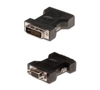 Ewent Adaptador EW-120500-000-N-P DVI-I 24+5 macho a VGA hembra Negro