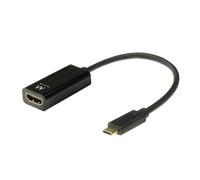 Ewent Adaptador USB-C a HDMI 4K Hembra Negro