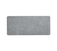 Ewent Alfombrilla de escritorio XXL de fieltro, alfombrilla extendida para ratón antideslizante, silenciosa, cómoda y suave, fácil de limpiar y absorbe el agua, tamaño extra grande para la oficina y