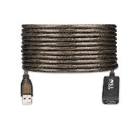 Ewent Cable Alargador USB 2.0, Cable de extensión A/M A/F, 15 metros
