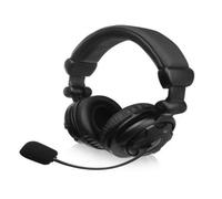 Ewent EW3564 Auriculares estéreo con micrófono,Auriculares Over-Ear con Control de Volumen,Auriculares para Juegos con Toma de Audio de 3,5 mm,para PC,Portátil,Macbook,Oficina,Skype,PS5,XboxS-Negro