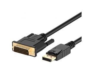 Ewent Cable Adaptador Displayport a DVI-D V1.2 4K Macho/Macho 1.8m Negro