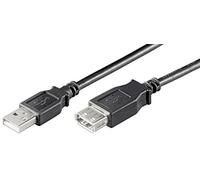 CABLE ALARGADOR USB EWENT USB-A MACHO USB-A HEMBRA 1m