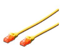 EWENT CABLE DE RED LATIGUILLO RJ45 CAT.6 U/UTP 5M AMARILLO IM1029