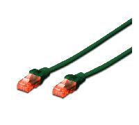 Cable Red RJ45 Cat6 U/UTP Verde (2 mts) - EWENT