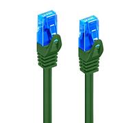 Ewent Cable de Red, Patch Cat 5e U/UTP, AWG 26/7, 2 Conectores RJ45 Verde Verde 1 MT