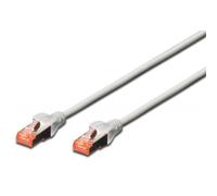 Cable de Red Ewent RJ45 S/FTP Cat.6 10 M Gris
