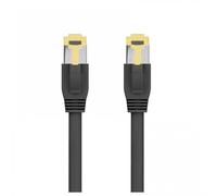 Ewent Cable de Red RJ45 Cat.8.1 S/FTP 15cm Negro