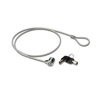 Ewent Cable de seguridad EW1242 – Cierre Kensington universal para portátil, 2 llaves, 1,50 m