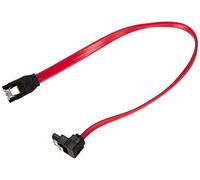 Ewent Cable SATA 6Gbits L-Type para L-Type 90º con clip 30 cm