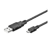 Cable USB A Macho - Micro USB B Macho 2.0 (18 mts) - EWENT