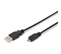 Cable usb ewent usb 2.0 tipo a - micro usb 2.0 1.8m