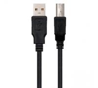 Ewent Cable USB EC1005 – USB 2.0 A macho a B macho 3 m Negro