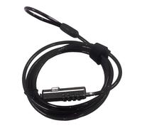 Ewent Candado de combinación para portátiles, tabletas y proyectores – Cable acero 1,8 m ranuras NANO