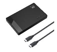 Ewent Caja para disco duro EW7073 2.5 pulgadas USB-C USB 3.2 sin tornillos Negro