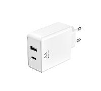 Ewent EW1328 Cargador USB-C Quick Charge 45W Blanco