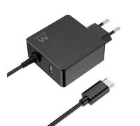 Ewent EW3978 cargador de dispositivo móvil Portátil Negro Corriente alterna Carg
