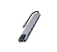 Ewent docking multipuerto USB-C 8 en 1 con HDMI 4K