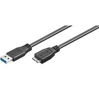 Ewent EW-100113-020-N-P Cable USB 1,8 m USB 3.2 Gen 1 (3.1 Gen 1) USB A Micro-USB B Negro