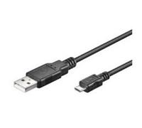 Ewent Cable USB 2.0 EC1020 – A macho a Micro B macho, 1,8 m, negro