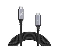 EWENT EC1070 cable USB 1 m USB4 Gen 3x2 USB C Negro marca