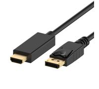 Ewent - EC1430 adaptador de cable de vídeo 1 m DisplayPort HDMI tipo A (Estándar) Negro