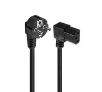 Ewent ec1910 cable de transmisión negro 1,8 m c13 acoplador enchufe t