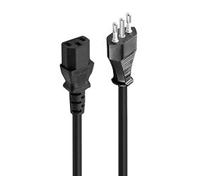 Ewent EW-190101-030-N-P - Cable de alimentación con Enchufe Italiano de 10 A