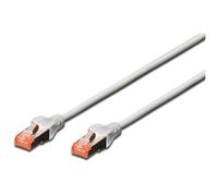 Cable de Red Ewent RJ45 S/FTP Cat.6 50 CM Gris