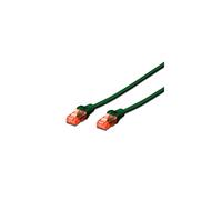 Cable Red RJ45 Cat6 U/UTP Verde (5 mts) - EWENT