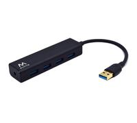Ewent Hub 4 puertos USB 3.1 Negro