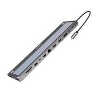 EWENT EW1150 dock USB-C 12 en 1 multipuerto