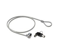 Ewent Cable de seguridad EW1242 – Cierre Kensington universal para portátil, 2 llaves, 1,50 m