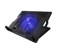 EWENT EW1258 - Soporte para ordenador portátil 17" con sistema de refrigeración y selección de angulo de vista