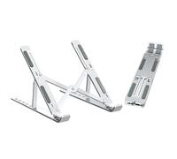 Soporte de mesa plegable de viaje ewent ew1266 para ordenador portatil 10 - 15.6pulgadas aleacion de aluminio