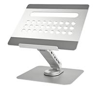 Ewent EW1269 Soporte para Portátil de Aluminio Multipuerto HDMI 4K/2x USB-A 3.0/USB-C 3.0/PD 100W/SD