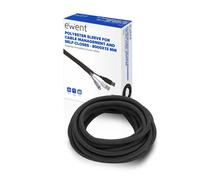 Ewent ew1561 organizador de cables universal pasacables negro 1 pieza(