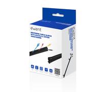 Ewent ew1562 organizador de cables universal pasacables negro 1 pieza(