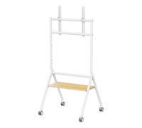 Soporte suelo con ruedas ewent vesa hasta 86 pulgadas 600x400mm max 80kg