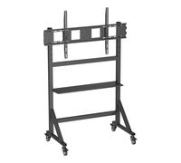 Soporte suelo con ruedas ewent vesa hasta 100 pulgadas 1000x600mm max 120kg
