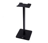 Ewent EW1586 Soporte para Auriculares y Cascos en Mesa, Soporte Cascos Extraíble,Soporte Auriculares con Silicona TPU Antideslizante para Todos los Tamaños de Auriculares,Adecuado para Sobremesa,Negro