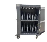 Ewent - EW1703 carrito y armario de dispositivo portátil Carro de gestión y carga para dispositivos portátiles Negro, Gris