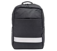 Ewent Mochila Ordenador Portátiles de 16,1"; Mochila Unisex, Mochila de Viaje, Colegio, Trabajo, Senderismo, Banda Reflectante, Impermeable, Respaldo Transpirable, 5 Bolsillos, 25L (45x31x15 cm)Negro