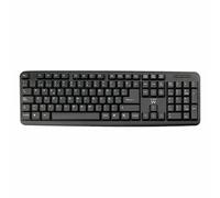 Ewent EW3109 - Teclado Slim USB, Negro