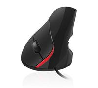 RATON USB EWENT ERGONOMICO OPTICO 1000 DPI 5 BOTONES NEGRO